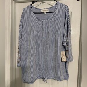 3X French Laundry Blouse. NWT **** Not Available